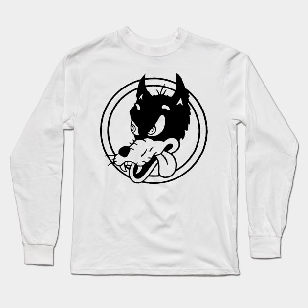 BIG BAD WOLF Long Sleeve T-Shirt by TheCosmicTradingPost